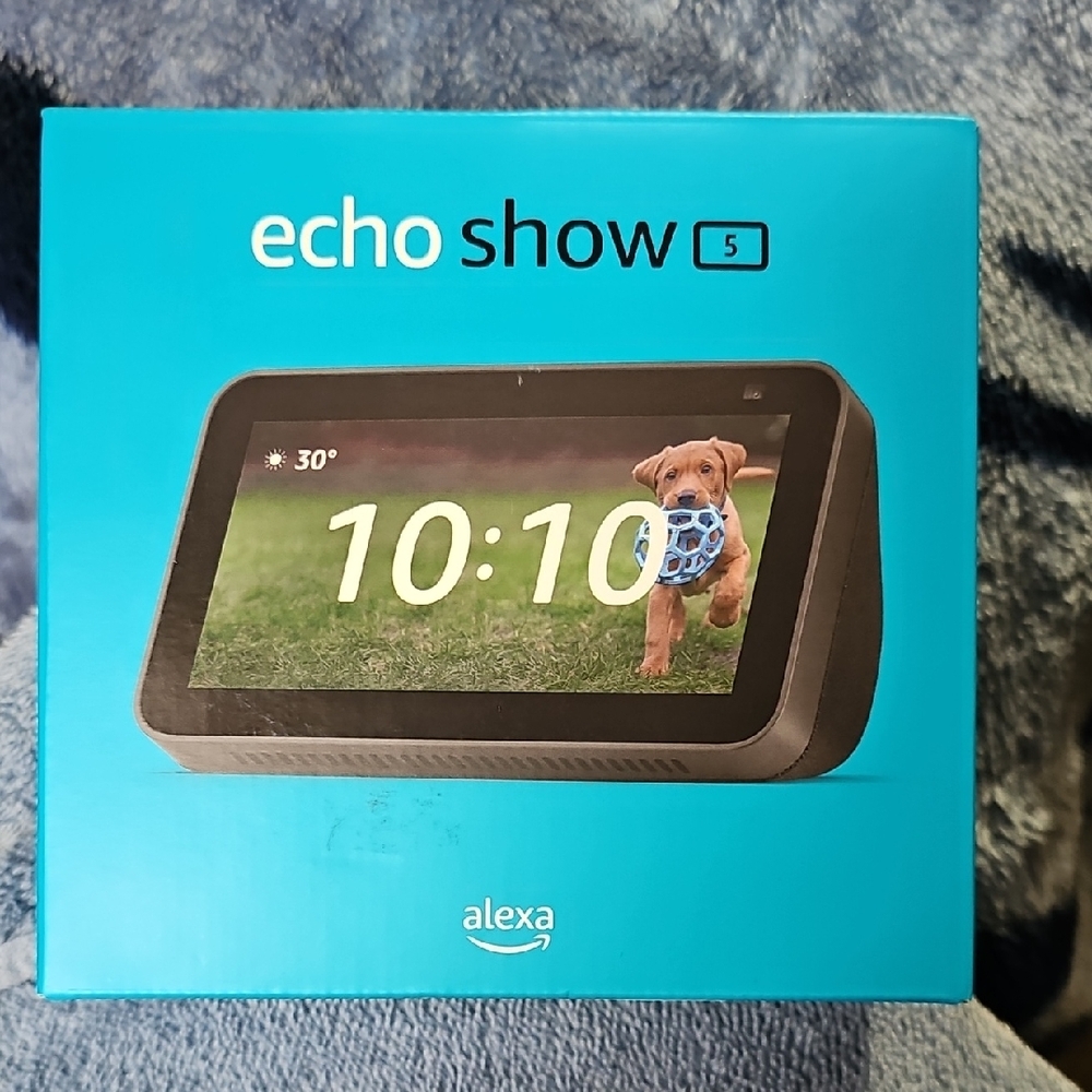 Amazon Echo Show 5 with Black Frame